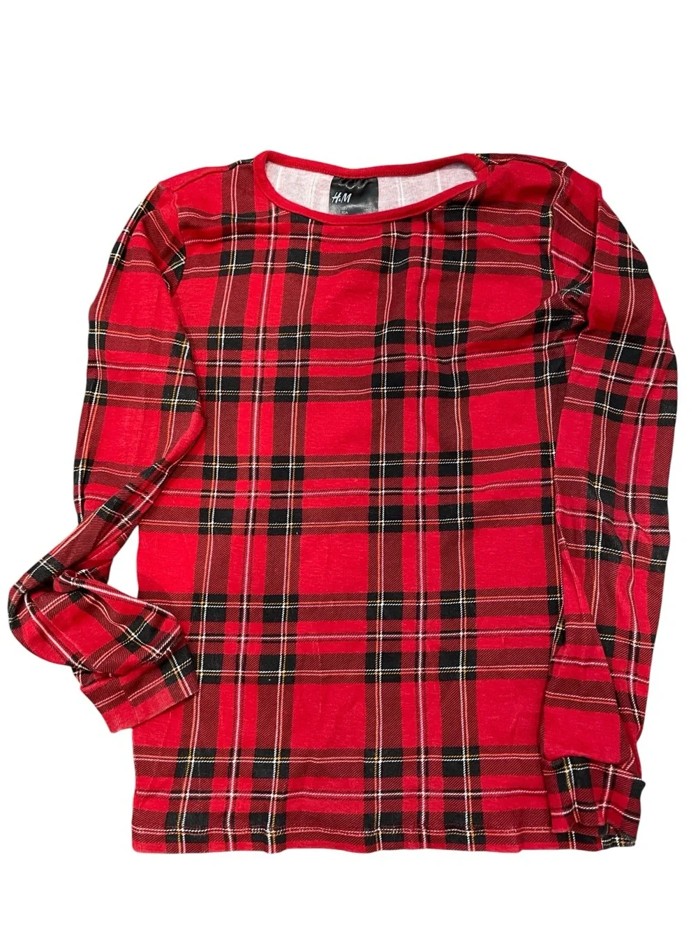 ❤️💚 Pre- Loved H&M Kids Plaid Pajama Set ❤️💚